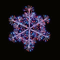 Premier Starburst Snowflake 60cm Rainbow