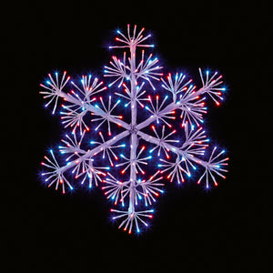 Premier Starburst Snowflake 60cm Rainbow