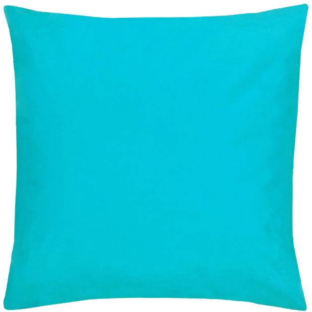 Plain Outdoor Cushion Aqua 43x43cm