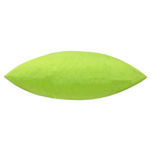 Plain Outdoor Cushion Lime 43x43cm