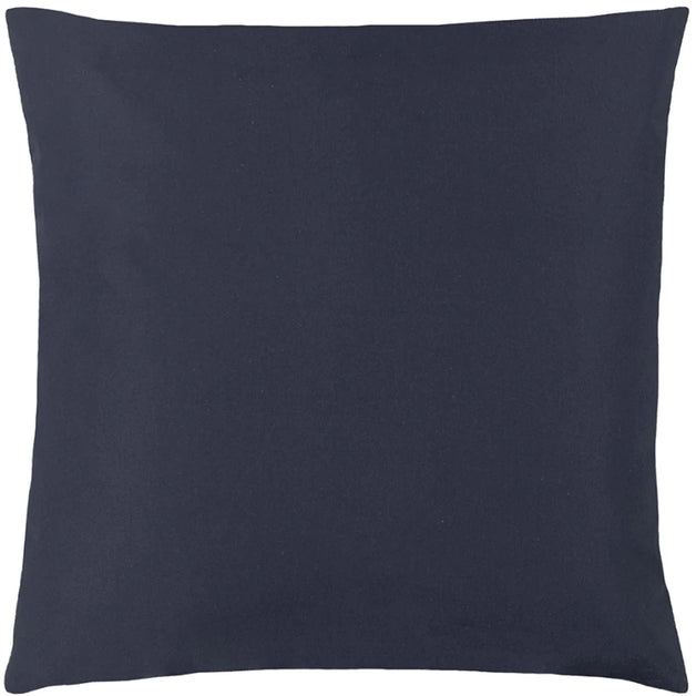 Plain Outdoor Cushion Navy 43x43cm