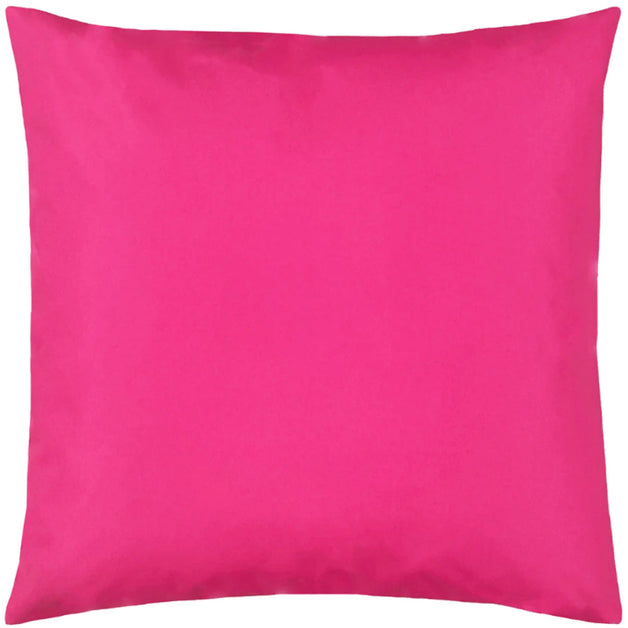 Plain Outdoor Cushion Pink 43x43cm