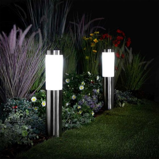 Maxi Frosted Bollard Lights 2 Pack