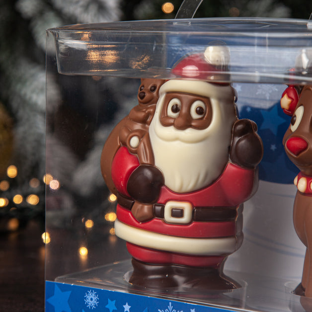 Santa & Reindeer Gift Box