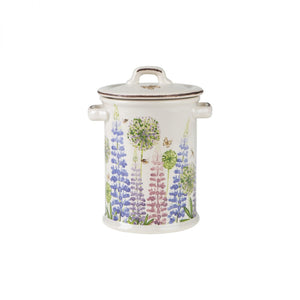 T&G  Cottage Garden Butterfly Store Jar