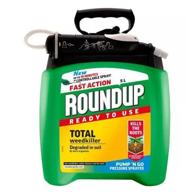 Roundup Total Weedkiller Ready To Use 5Ltr