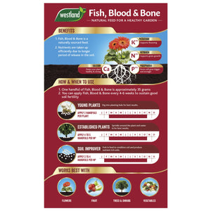 Westland Fish, Blood & Bone 4kg
