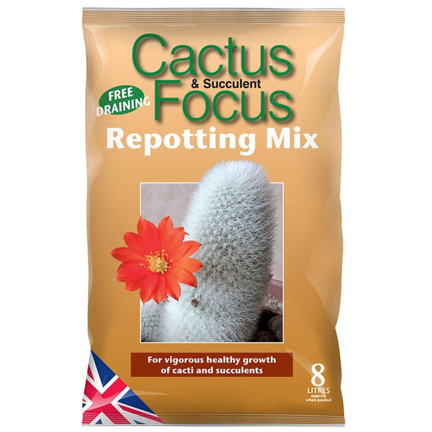 Cactus Focus Repotting Mix 8Ltr
