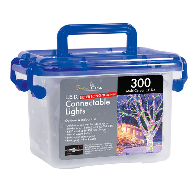 Snowtime 300 Connectable Lights Multi-Coloured