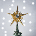Gold Glitter Jewel Mini Tree Top Star 15cm