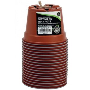 Potting on Pots 9cm 18 Pack