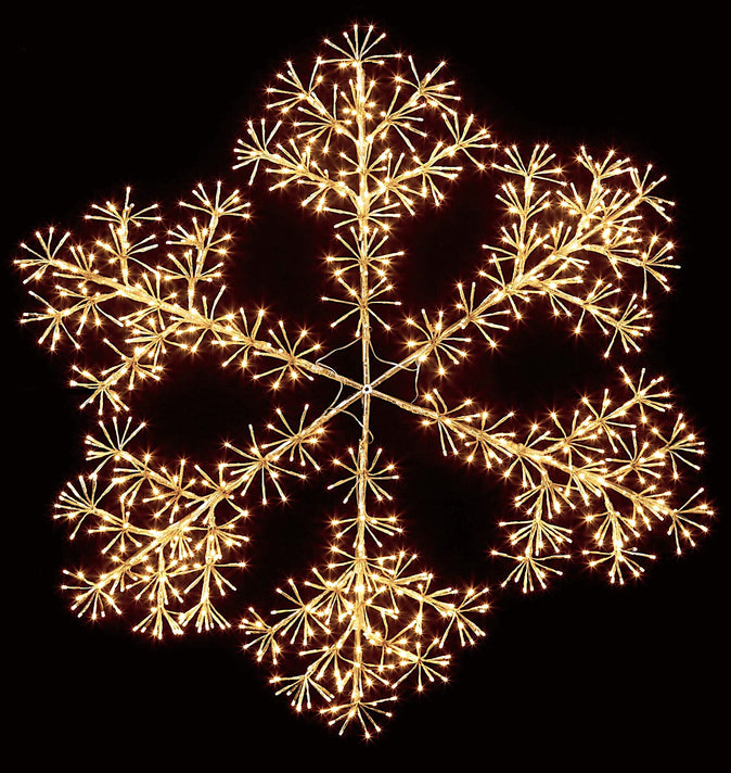 Starburst Snowflake 90cm Gold (Online Exclusive)