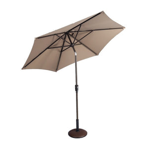 Supremo Riviera 3m Parasol Taupe