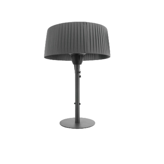 Supremo Outdoor Table Top Light Grey Lamp Heater