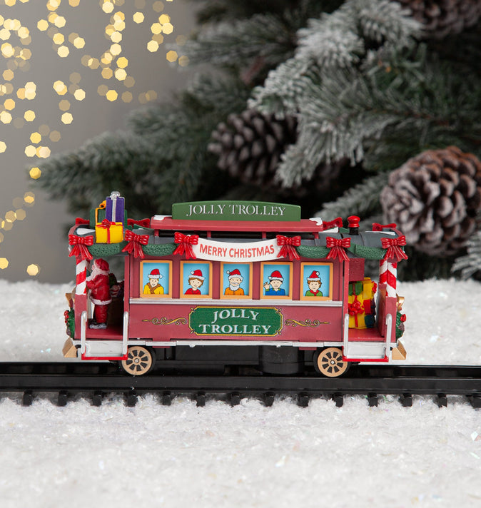 Lemax Jolly Trolley