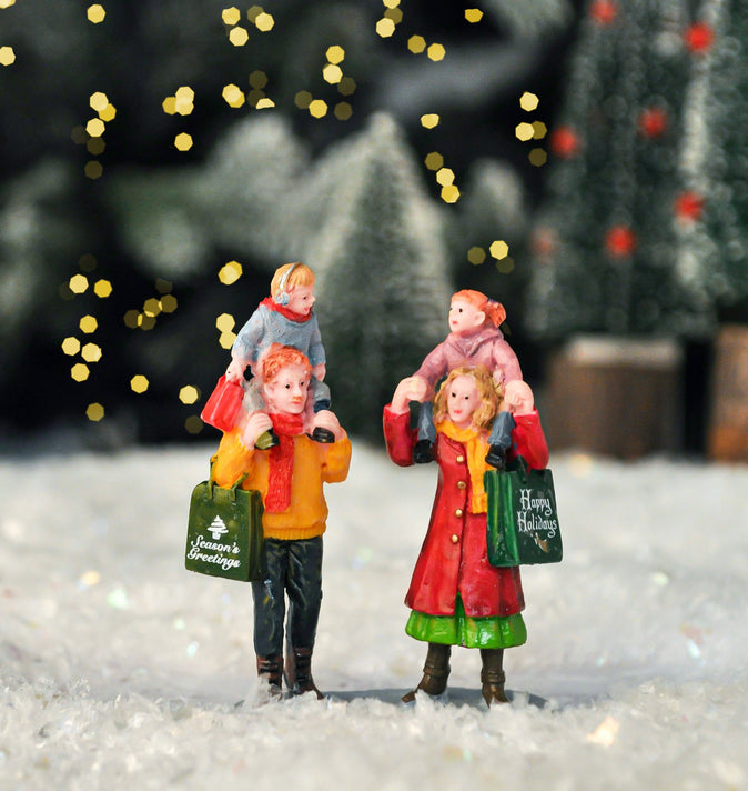 Lemax Family Christmas Shopping