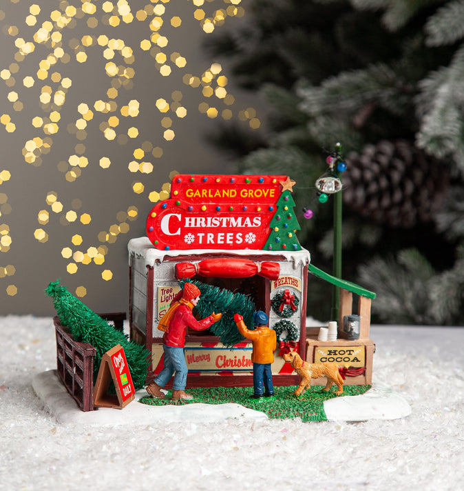 Lemax Garland Grove Tree Lot