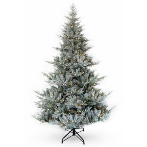 Snowy St Francis 6.5ft Pre-Lit (A16)