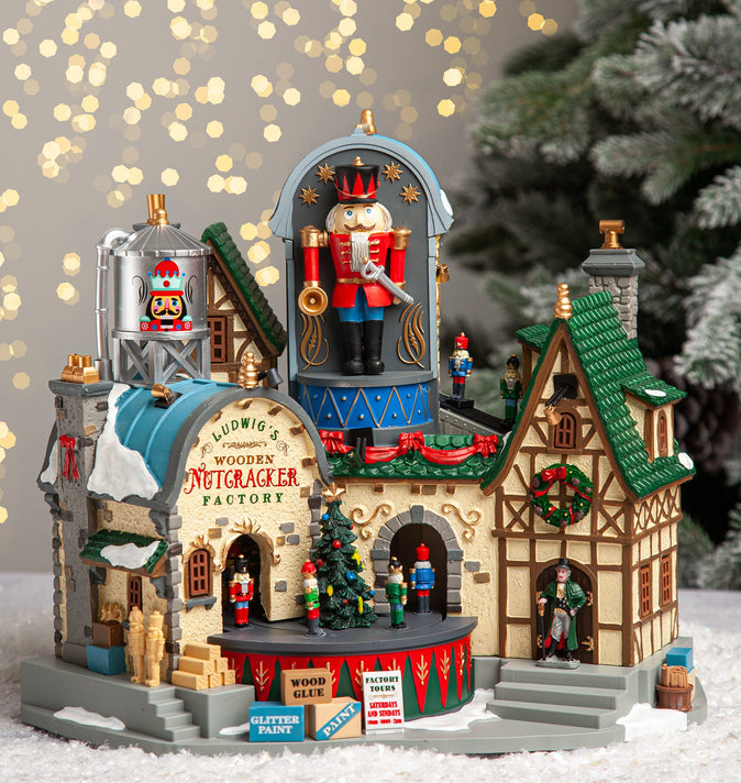 Lemax Ludwigs Wooden Nutcracker Factory