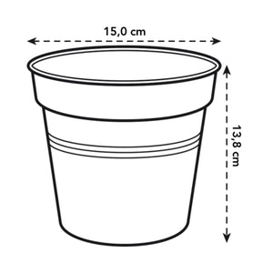 Green Basics Growpot 15cm Black