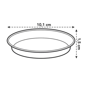 Green Basics Saucer 10cm Terracotta