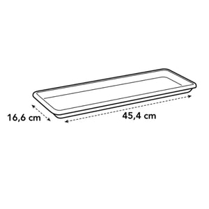 Barcelona Trough Saucer 50cm Anthracite