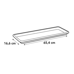 Barcelona Trough Saucer 70cm Anthracite