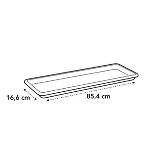 Barcelona Trough Saucer 90cm Anthracite