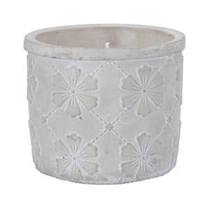 Floral Trellis Citronella Candle Large