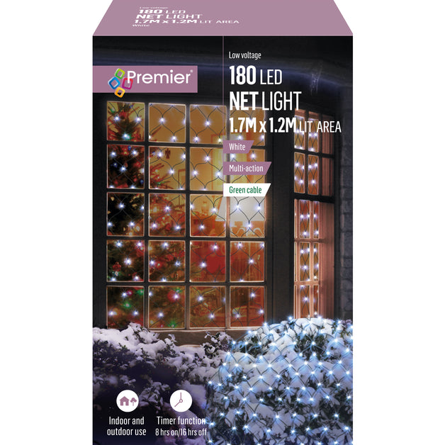 Premier 180 Net lights Cool White