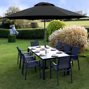 Supremo Livorno 8 Seat Rectangular Dining Set