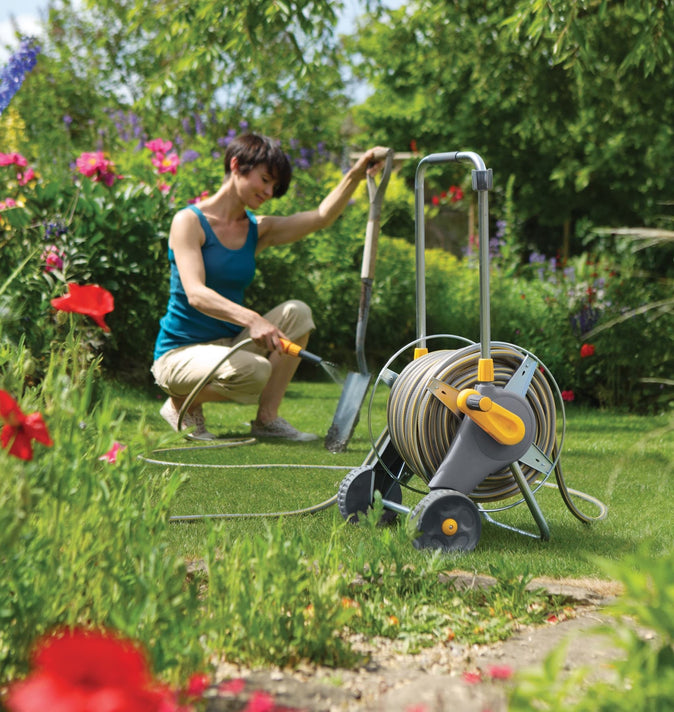 Hozelock Premium Hose Cart + 50m Hose