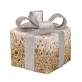 Sparkly Faux Gift Boxes Gold