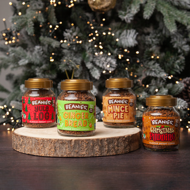 Beanies Christmas Pudding Instant Coffee
