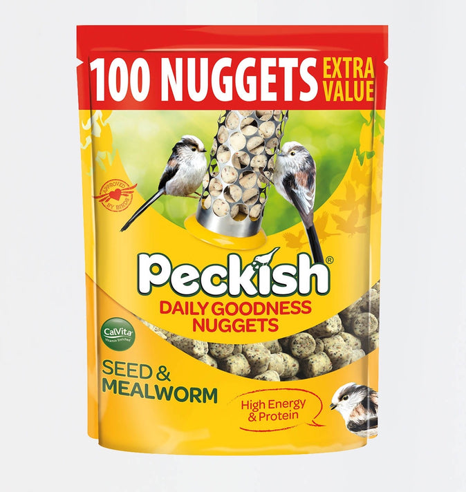 Peckish Extra Goodness 100 Nuggets Pouch