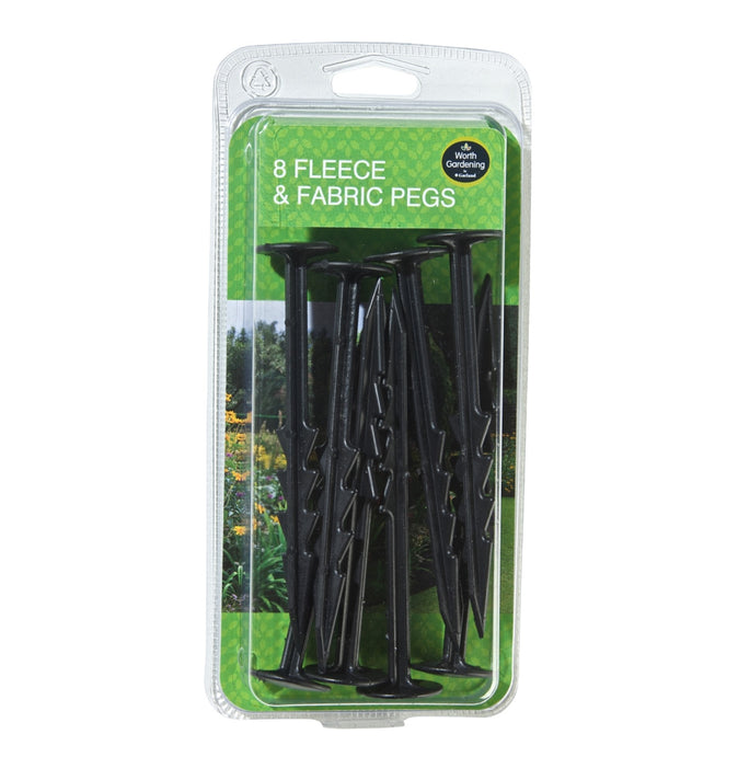 Fleece & Fabric Pegs 8 Pack