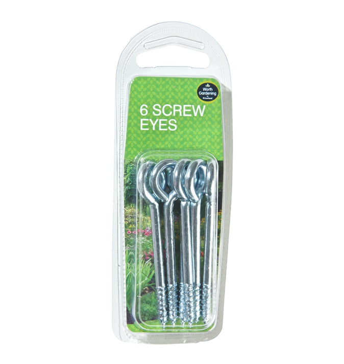 Screw Eyes 6 Pack