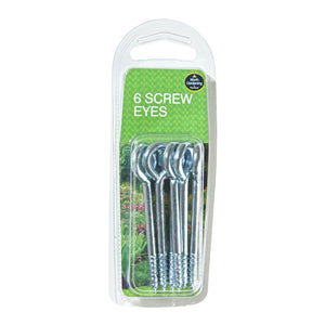Screw Eyes 6 Pack