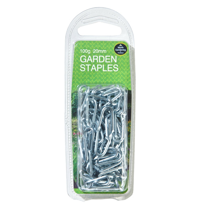Garden Staples 20mm 100g